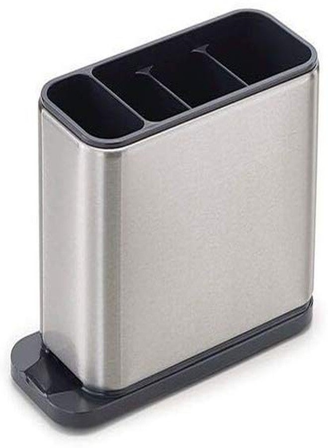 Rexmon Surface Cutlery Drainer Stainless Steel Organizer Caddy Holder Drying Basket Kitchen - Image 2